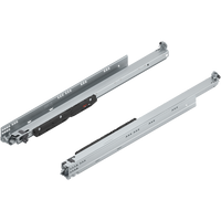 MOVENTO Zint. BLUMOTION / odpowiedni do TOB / odpowiedni do SERVO-DRIVE, pełny wysuw, prowadnica, 70 kg, dł.=650 mm, wymaga sprzęgła, lewa/prawa