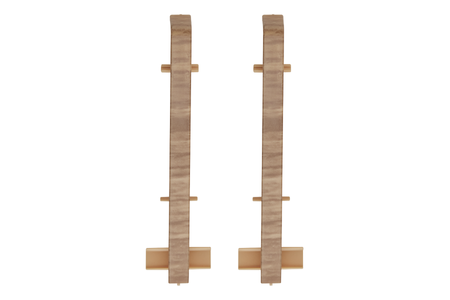 Łącznik listwy do listwy przypodłogowej MASTERLINE 13x80mm 1kpl=2szt Cezar Umbra Matowe