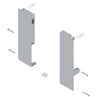 Mocowanie frontu TANDEMBOX , wys. D, do szuflady wewnętrznej z pojedynczym relingiem, lewe/prawe, do TANDEMBOX antaro