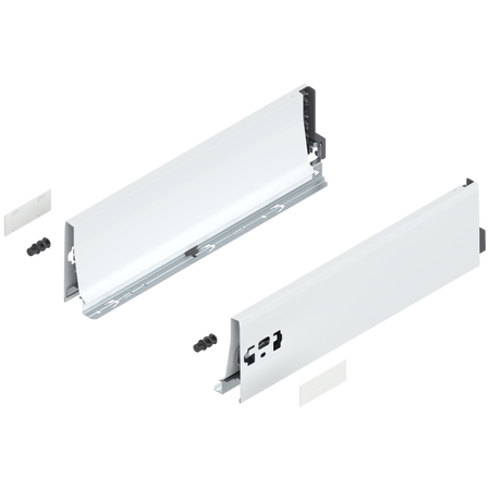 Bok szuflady TANDEMBOX, wysokość K (115.6 mm), dł.=400 mm, lewy/prawy, do TANDEMBOX antaro