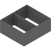 AMBIA-LINE rama, do LEGRABOX/MERIVOBOX szuflady z wysokim frontem, stal, od dł.=300 mm, szerokość=242 mm