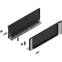 Bok szuflady LEGRABOX (za korpusem), wysokość C (177 mm), dł.=500 mm, lewy/prawy, do LEGRABOX pure
