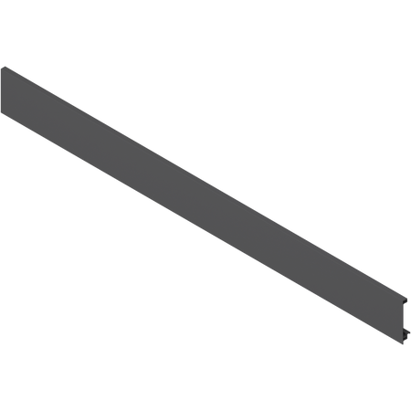 LEGRABOX front, do Szuflady wewnętrzne z relingiem poprzecznym, KB=1200 mm, do przycięcia