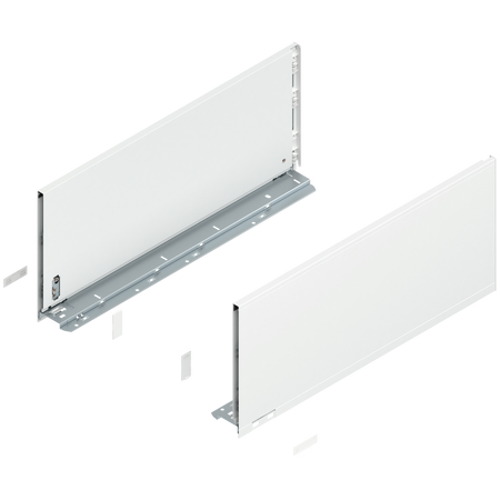 Bok szuflady LEGRABOX, wysokość F (241 mm), dł.=550 mm, lewy/prawy, do LEGRABOX pure