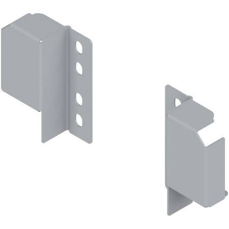 TANDEMBOX plus/antaro uchwyt relingu (tylny), uniwersalnie mocowany, regulowany reling, na wkręty, prawy+lewy