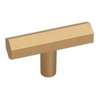 Gałka GS33, złoty satynowy, GAMET