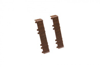 Łącznik listwy do listwy przypodłogowej Hi Line 23,4x75mm 1kpl=2szt Cezar Hikory Matowe