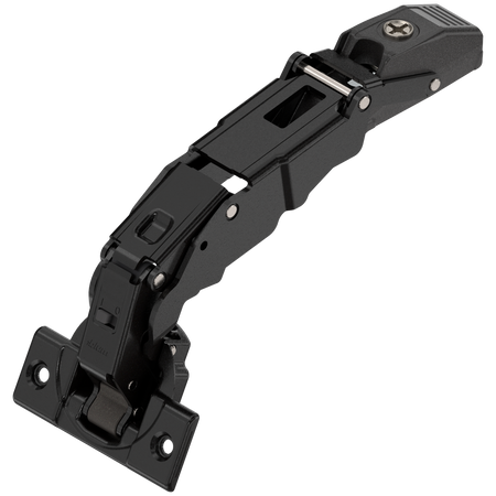 CLIP top BLUMOTION Zawias z szerokim kątem otwarcia i zerowym uskokiem 155°,Drzwi nakładane, puszka: na wkręty