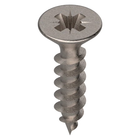 wkręty do płyty wiórowej, łeb wpuszczany, 3,5 mm, Długość całkowita (z łbem): 15 mm