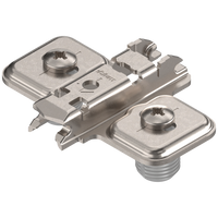 CLIP prowadnik, krzyżakowy, 0 mm, Stal, RW: otwór podłużny