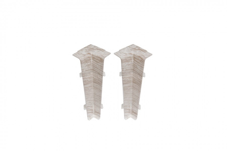 Narożnik wewn. do listwy przypodłogowej Hi Line 23,4x75mm 1kpl=2szt Cezar Jesion Baltimore Matowe