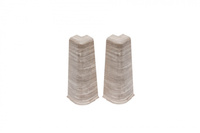 Narożnik zewn. do listwy przypodłogowej Hi Line 23,4x75mm 1kpl=2szt Cezar Dąb Hokaido Matowe