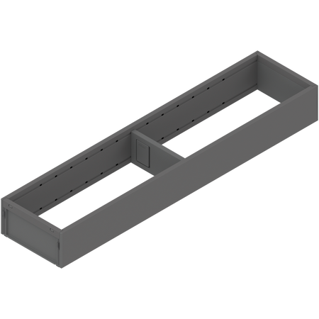 AMBIA-LINE ramki do szuflady standardowej, do LEGRABOX/MERIVOBOX, stal, dł.=450 mm, szerokość=100 mm