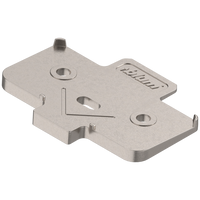 podkładka kątowa, krzyżakowa, -5°, wersja na wkręty