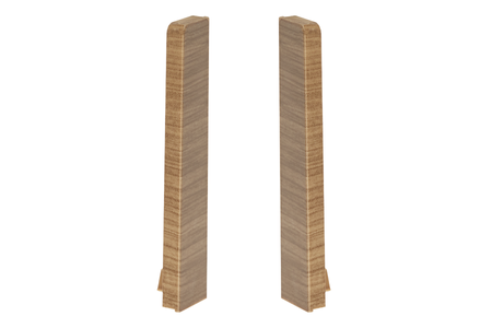 Zaślepki para do listwy przypodłogowej MASTERLINE 13x80mm 1kpl=2szt(L+P) Cezar Cinnamon Matowe