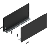 Bok szuflady LEGRABOX, wysokość F (241 mm), dł.=500 mm, lewy/prawy, do LEGRABOX pure