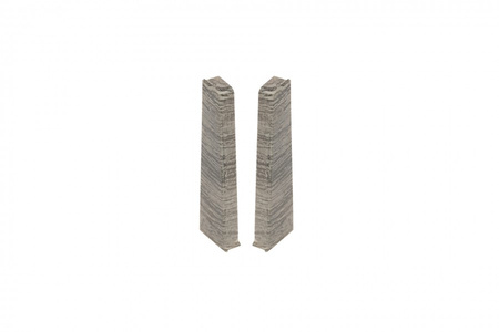 Zaślepki para do listwy przypodłogowej Hi Line 23,4x75mm 1kpl=2szt(L+P) Cezar Dąb Richmond Matowe