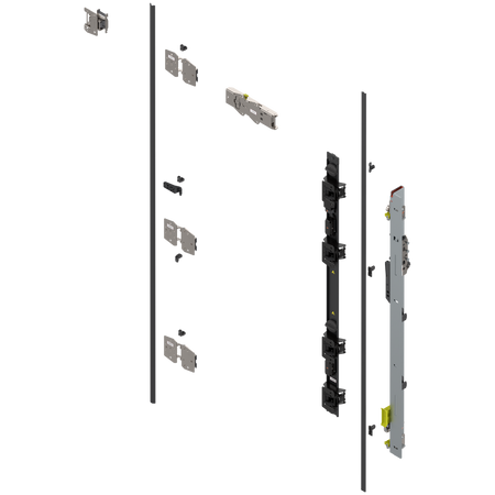 REVEGO duo, Listwa synchronizacyjna zawiasów Zestaw, do Wysokość kieszeni 1142–1356 mm, p.