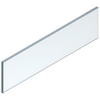 LEGRABOX element dekoracyjny - bok, wysokość C (138 mm), dł.=600 mm, Szkło, 2 szt. w kpl. , do LEGRABOX free