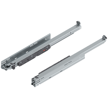 MOVENTO Zint. BLUMOTION / odpowiedni do TOB / odpowiedni do SERVO-DRIVE, pełny wysuw, prowadnica, 40 kg, dł.=600 mm, wymaga sprzęgła, lewa/prawa