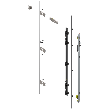 REVEGO duo, Listwa synchronizacyjna zawiasów Zestaw, do Wysokość kieszeni 1807–1956 mm, p.