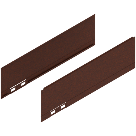 LEGRABOX Element dekoracyjny, wysokość M (90.5 mm), dł.=300 mm, prawy+lewy