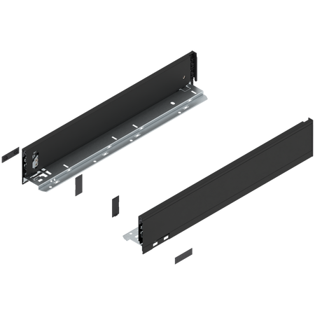 Bok LEGRABOX, wysokość M (90.5 mm), dł.=500 mm, lewy/prawy, do LEGRABOX pure
