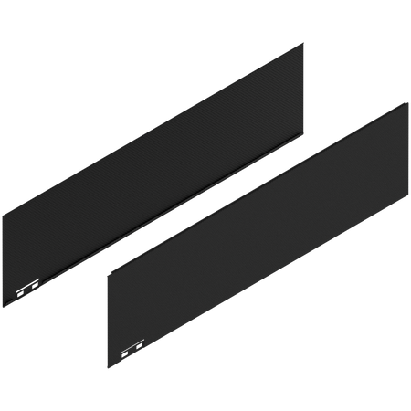 LEGRABOX Element dekoracyjny, wysokość C (177 mm), dł.=650 mm, prawy+lewy