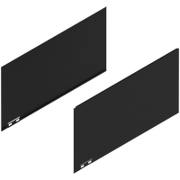 LEGRABOX Element dekoracyjny, wysokość F (241 mm), dł.=450 mm, prawy+lewy