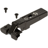 CLIP top zawias do ram alumin. 95°,Drzwi nakładane, bez sprężyny, puszka: na wkręty, (zawias zamknięty)