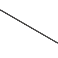 LEGRABOX Reling poprzeczny, do KB=1200 mm, długość=1080 mm, do przycięcia