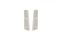 Zaślepki para do listwy przypodłogowej Hi Line 23,4x75mm 1kpl=2szt(L+P) Cezar Dąb Narwik Matowe