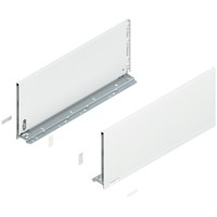 Bok szuflady LEGRABOX, wysokość F (241 mm), dł.=550 mm, lewy/prawy, do LEGRABOX pure