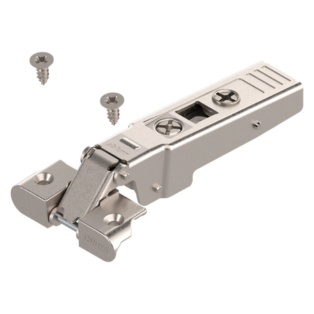 CLIP top zawias do ram alumin. 95°，Drzwi nakładane, puszka: na wkręty, (zawias zamknięty)