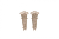 Narożnik wewn. do listwy przypodłogowej Hi Line 23,4x75mm 1kpl=2szt Cezar Dąb Malajski Matowe