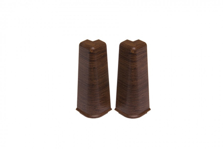 Narożnik zewn. do listwy przypodłogowej Hi Line 23,4x75mm 1kpl=2szt Cezar Hikory Matowe