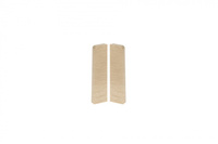 Zaślepki para do listwy przypodłogowej MASTERLINE 15x60mm 1kpl=2szt(L+P) Cezar Crotone Matowe