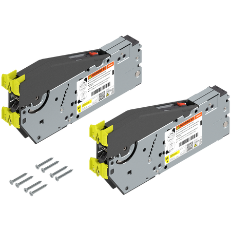 AVENTOS HS top do frontów nachodzących, siłownik (zestaw), wys. korpusu=650-800 mm, na wkręty, odpowiedni do SERVO-DRIVE