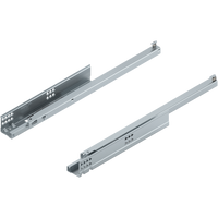 TANDEM Zintegrowany BLUMOTION Częściowy wysuw, Prowadnica, 30 kg, dł.=450 mm, do Grubość płyty 17-19 mm, wymaga sprzęgła, lewa/prawa