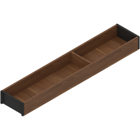 AMBIA-LINE ramki do szuflady standardowej, do LEGRABOX/MERIVOBOX, w opcji drewnopodobnej, dł.=550 mm, szerokość=100 mm
