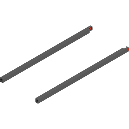 Reling podłużny MERIVOBOX , dł.=500 mm, lewy/prawy