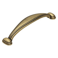 Uchwyt UR10, patyna na mosiądzu, 96mm, GAMET