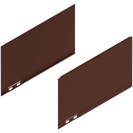 LEGRABOX Element dekoracyjny, wysokość C (177 mm), dł.=300 mm, prawy+lewy