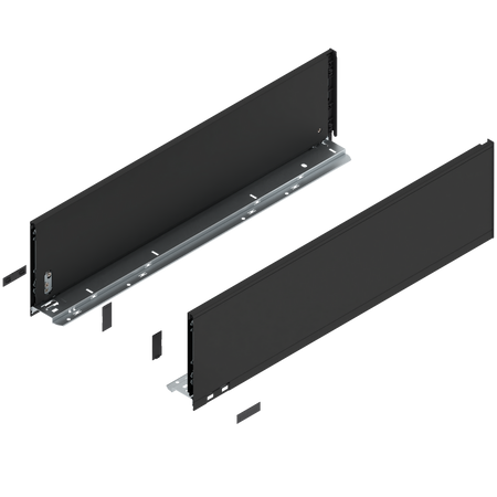 Bok szuflady LEGRABOX, wysokość C (177 mm), dł.=650 mm, lewy/prawy, do LEGRABOX pure