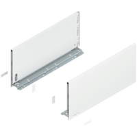 Bok szuflady LEGRABOX, wysokość F (241 mm), dł.=500 mm, lewy/prawy, do LEGRABOX pure