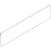 MERIVOBOX element dekoracyjny - bok, wysokość E (95 mm), dł.=500 mm, Szkło