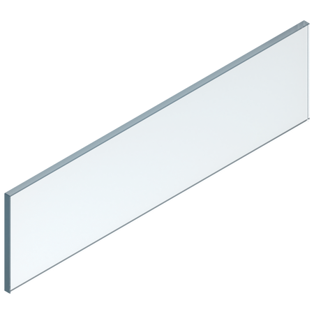 LEGRABOX element dekoracyjny - bok, wysokość C (138 mm), dł.=600 mm, Szkło, 2 szt. w kpl. , do LEGRABOX free