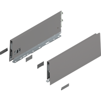 Bok MERIVOBOX, wysokość K (129 mm), dł.=350 mm, lewy/prawy
