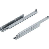 TANDEM Zintegrowany BLUMOTION Pełny wysuw, Prowadnica, 30 kg, dł.=550 mm, do Grubość płyty 17-19 mm, wymaga sprzęgła, lewa/prawa