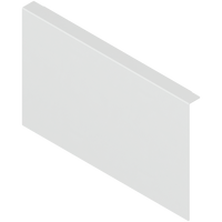 AMBIA-LINE adapter do montażu ramy do drewnianej ścianki tylnej do szuflady z wysokim frontem, do LEGRABOX/MERIVOBOX wysokość C, stal